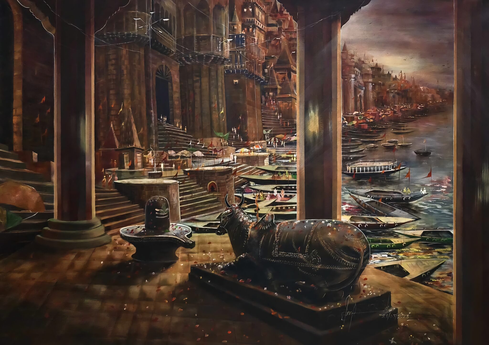 The place of Shiva by Santosh Kumar Sandilya